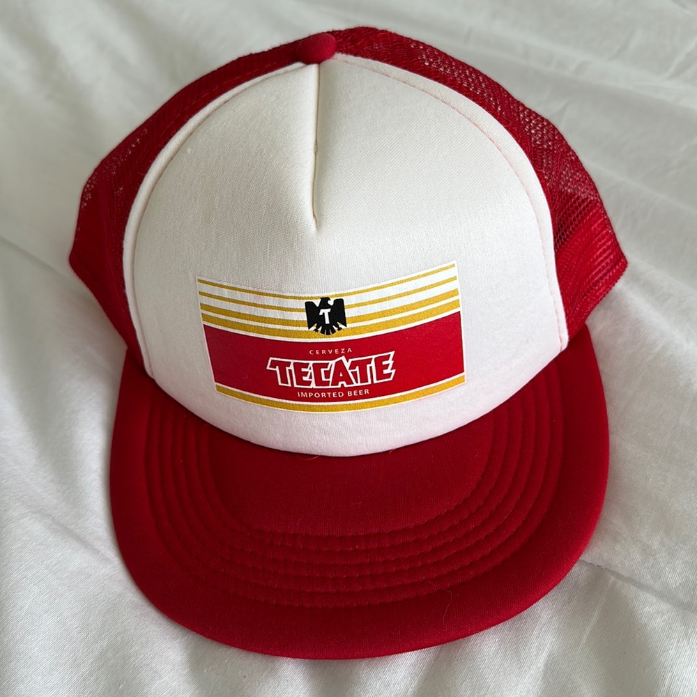 Tecate new hat, adjustable. Smoke free home.